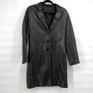 Wilson’s leather vintage leather trench size small